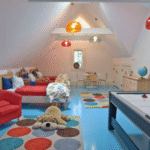 Attic Playroom Layout Ideas